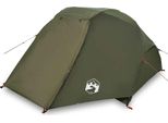 Vidaxl Tenda Da Pesca 3 Persone Verde Oliva Impermeabile