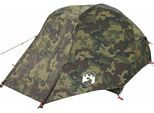 Vidaxl Tenda Da Pesca 3 Persone Modello Mimetico Impermeabile