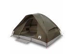 Vidaxl Tenda Da Campeggio A Cupola 2 Persone Marrone Impermeabile