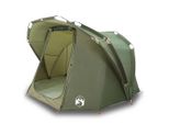 Vidaxl Tenda Da Pesca 4 Persone Verde Oliva Impermeabile