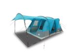 Vidaxl Tenda A Tunnel 5 Persone Blu Impermeabile