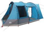 Vidaxl Tenda Da Campeggio 2 Persone Blu Impermeabile