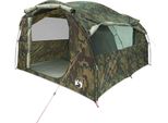 Vidaxl Tenda Familiare A Tunnel 6 Persone Mimetica Impermeabile