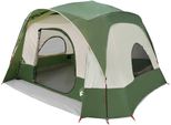 Vidaxl Tenda Familiare Per 6 Persone Verde Impermeabile