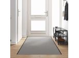 Vidaxl Zerbino Grigio E Nero 120 X 350 Cm In Polipropilene E Vinile