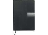 Midocean - Taccuino "Treze"", Pu, A5 MO1766 (Taglia Unica) (Nero)"