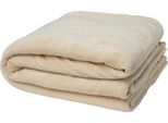 Floso - Coperta "Ashen"", Orsetto, Materiale Riciclato PF4837 (Taglia Unica) (Farina D'avena)"