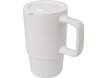Floso - Tazza Da Viaggio "Carter"", Ceramica, 450Ml PF4832 (Taglia Unica) (Bianco)"