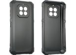 Caseroxx Cover Protettiva In Tpu Compatibile Con Cubot Kingkong Es 3, Custodia Per Cellulare In Gomma Nera