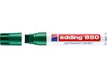 Edding 4-850004 850 Pennarello Permanente - 5 - 15 Mm, Verde, Ricaricabile