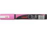 Pennarello Uni-Ball Chalk PWE-5M, Rosa Neon, Punta Rotonda