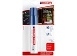 Edding 4090 Pennarello A Gesso Blu (1 Blister)