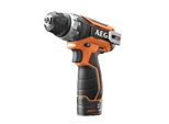 Trapano Avvitatore Aeg 12V Li-Ion - 2 Batterie 2,0 Ah Litio-Pro - 1 Caricatore 40Min - BS12C2-202C