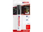 Edding 4090 Pennarello A Gesso Nero (Confezione Blister Da 1)