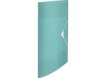 Esselte 626222 Cartella Angolare Esselte Colour'ice, Din A4, Pp, Blu