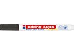 Edding 4085-001 4085 Pennarello A Gesso - 1 - 2 Mm, Nero