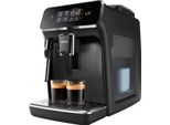 Macchina Da Caffè Philips Completamente Automatica Serie 2200, 2 Specialità Di Caffè, Montalatte, Nero (EP2221/40)