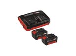 Einhell PXC-Starter-Kit 2x 4.0Ah & Twincharger Kit 1