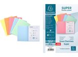 Exacompta 850000E Exacompta Aktendeckel Super 60, Din A4, 60 G/Qm, Sortiert