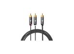 Nedis subwoofer cable - 3 m