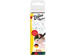 Eberhard Faber 559504 Eberhard Faber Set Di Matite Tattoos Kids, Confezione Da 4 Pezzi