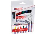 Edding 4-3033-7 Edding Schreibset Flipchart Gelb, Orange, Rot, GrüN, Blau, Schwarz