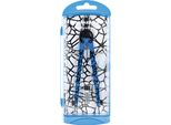 Eberhard Faber 571702 Bussola A Regolazione Rapida Eberhard Faber, Blu Neon/Nero
