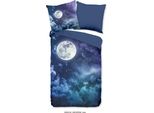 Biancheria Da Letto In Puro Renforcé 135 X 200 Cm + 1 X 80 X 80 Cm Universo Colorato