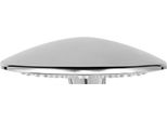 Cornat Soffione Doccia Con Tubo Flessibile Carballo, Cromo/Bianco, 5 Ugelli