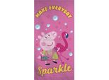 Peppa Pig Badetuch Sparkle 70 X 140 Cm Baumwolle
