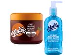 Malibu Tanning Accelerator 300 Ml + Gel Dopo Abbronzatura 200 Ml