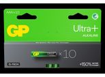 Batteria Alcalina Aaa Gp Ultra Plus, 24AUP/LR03, Pacco Da 10
