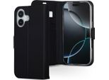 Cover Per Iphone 17 - Pelle Finta - Custodia Accezz Flip Flap - Nero