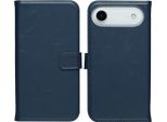 Cover Per Iphone Air - Vera Pelle - Selencia Flip Flap - Blu
