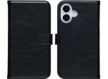 Cover Per Iphone 17 - Vera Pelle - Selencia Flip Flap - Nero
