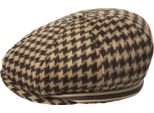 Cappello A Palloncino Kangol Newsboy 8 Pezzi Con Motivo Pied-De-Poule