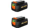 Batteria Di Ricambio, Capacità 5000Mah, Compatibile Con Diversi Modelli, 2 Pezzi 5000Mah