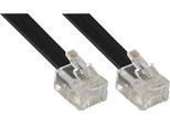 Inline® 18844L Cavo Modulare RJ11, Spina / Spina, 4 Fili, 6P4C, 3 M