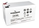 Tecnoware Batteria Ermetica Al Piombo 12V 9Ah Per Ups Sistemi Di Allarme Videosorveglianza