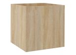 Vidaxl Fioriera In Rovere Sonoma 40X40X40 Cm Materiale A Base Di Legno