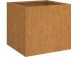 Vidaxl Fioriera 32X30X29 Cm In Acciaio Corten