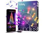 Twinkly Candies 100 Diod Led Rgb W KształCie śWiec, Przezroczysty PrzewóD, Usb-C|Twinkly