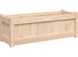 Vidaxl Fioriera 90X31X31 Cm In Legno Di Pino Massiccio