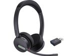 Yealink WH64 Hybrid Dual Teams Cuffie Senza Fili Per Ufficio/Centro Chiamate Micro Usb Bluetooth Nero (1208685)