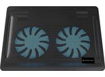 Conceptronic CNBCOOLPAD2F Conceptronic Pad Di Raffreddamento A 2 Ventole (15,6") 1000RPM Max.3Kg Sw"