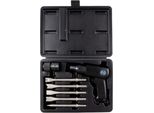 King Tony Martello Pneumatico Manico Esagonale 10,2Mm + Scalpelli + Valigetta
