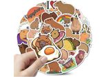 Edibazzar | Adesivi Fai Da Te 50 Pezzi Capibara Colorati Motivanti Per Bambini
