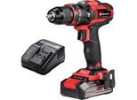 Power X-Change Akku-Schlagbohrschrauber TE-CD 18/44 Li-I, 18Volt Schwarz/Rot, Li-Ion-Akku 2,5Ah