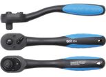 Bgs 304 | Cricchetto Reversibile, Rivestito In Plastica | Dentatura Fine | 12,5 Mm (1/2") | Ergonomico | Antiscivolo | Disassato | Cricchetto"