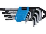 Bgs Set Di Chiavi A L Corte Con Profilo A T (Per Torx) Con Foro T10 - T50 9 Pezzi - 809